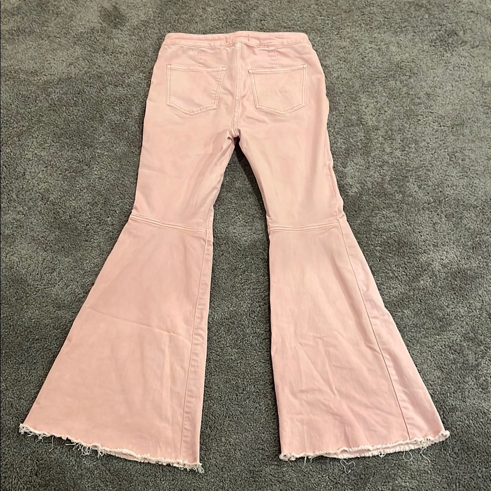 We The Free Free People light pink extra wide leg jeans size 29 - Picture 2 of 10